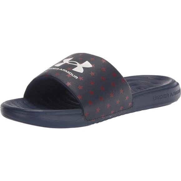 Men's Ansa Graphic Slide Sandal - Comfortable EVA Footbed Durable Rubber Sole